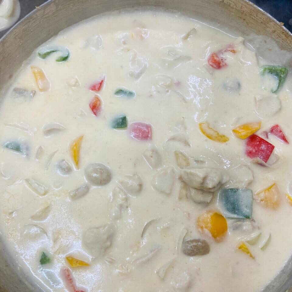 chicken a la king cookinhg
