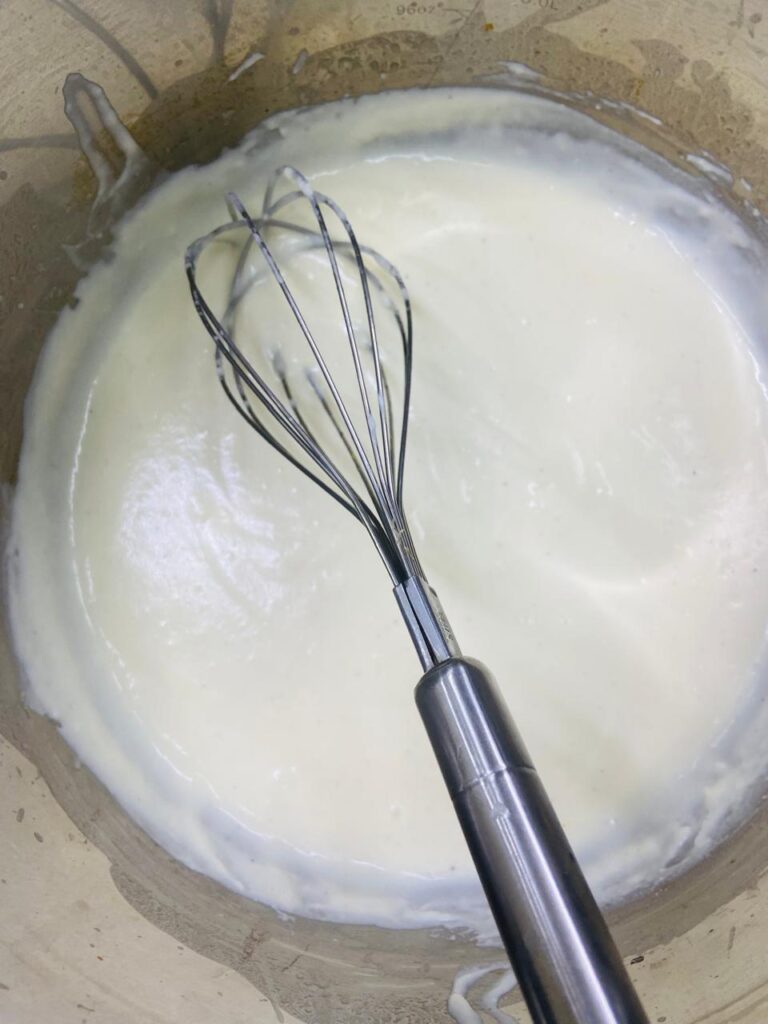 white sauce